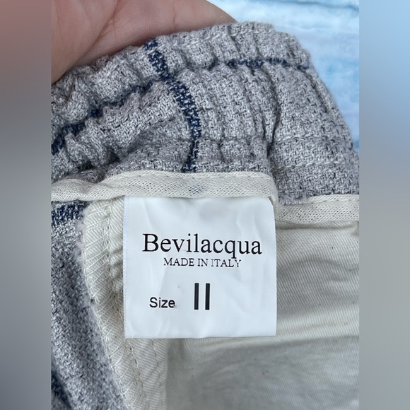 BEVILACQUA FIRENZE MADE IN ITALY CASUAL PANTS SIZE 11/ M - Picture 12 of 13
